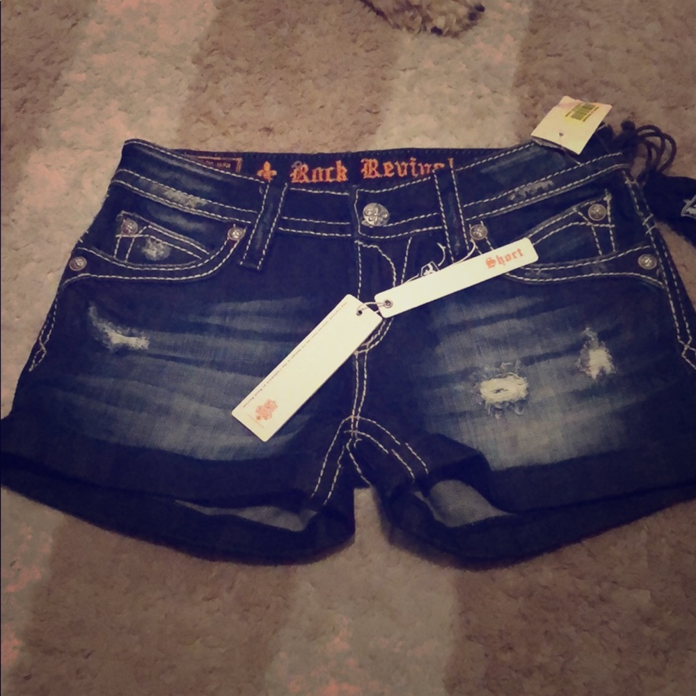 Rock revival shorts